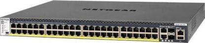 NetGear M4300-52G-POE+ 550W Managed L3 PoE Switch με 50 Θύρες Gigabit (1Gbps) Ethernet και 2 SFP Θύρες