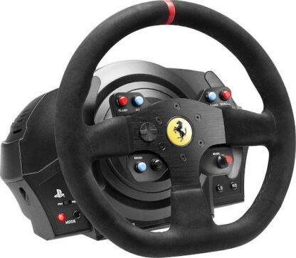 Thrustmaster T300 Ferrari Alcantara Edition Τιμονιέρα με Πετάλια για PC / PS3 / PS4 με 1080° Περιστροφής