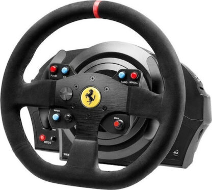 Thrustmaster T300 Ferrari Alcantara Edition Τιμονιέρα με Πετάλια για PC / PS3 / PS4 με 1080° Περιστροφής