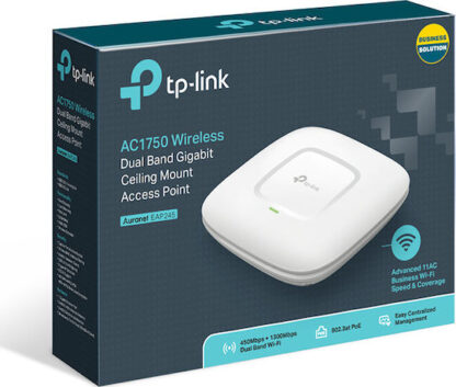 EAP245 Access Point Wi-Fi 5 - Wi-Fi Dual Band 802.11ac fino a 1.75Gbps (450Mbps 2.4GHz e 1300Mb