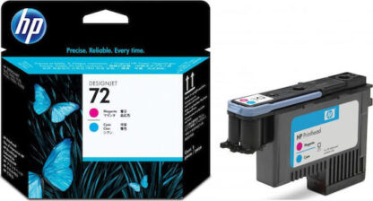 HP 72 Γνήσιο Μελάνι Εκτυπωτή InkJet Κυανό / Ματζέντα (C9383A)