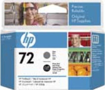 HP 72 Γνήσιο Μελάνι Εκτυπωτή InkJet Photo Μαύρο / Γκρι (C9380A)
