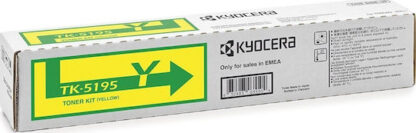 Kyocera TK-5195Y Γνήσιο Toner Laser Εκτυπωτή Κίτρινο 7000 Σελίδων (1T02R4ANL0)