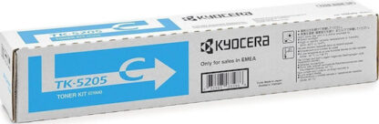 Kyocera TK-5205C Γνήσιο Toner Laser Εκτυπωτή Κυανό 12000 Σελίδων (1T02R5CNL0)