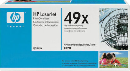 HP 49X Γνήσιο Toner Laser Εκτυπωτή Μαύρο High Yield 6000 Σελίδων (Q5949X)