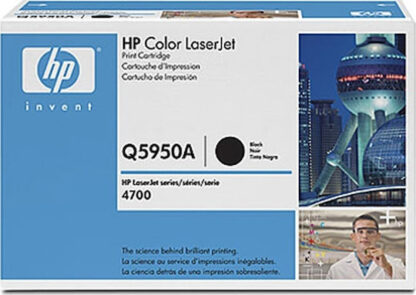 HP 643A Γνήσιο Toner Laser Εκτυπωτή Μαύρο 11000 Σελίδων (Q5950A)