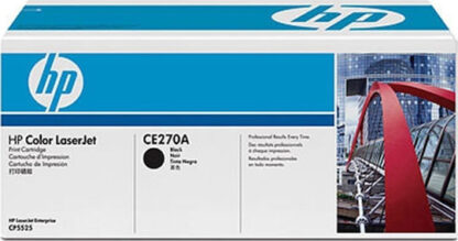 HP 650A Γνήσιο Toner Laser Εκτυπωτή Μαύρο 13500 Σελίδων (CE270A)