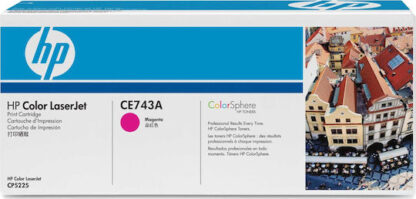 HP 307A Γνήσιο Toner Laser Εκτυπωτή Ματζέντα 7300 Σελίδων (CE743A)