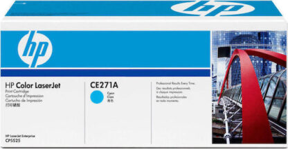 HP 650A Γνήσιο Toner Laser Εκτυπωτή Κυανό 15000 Σελίδων (CE271A)