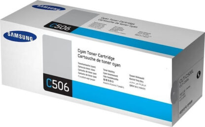 Samsung CLT-C506L Γνήσιο Toner Laser Εκτυπωτή Κυανό High Yield 3500 Σελίδων (SU038A)