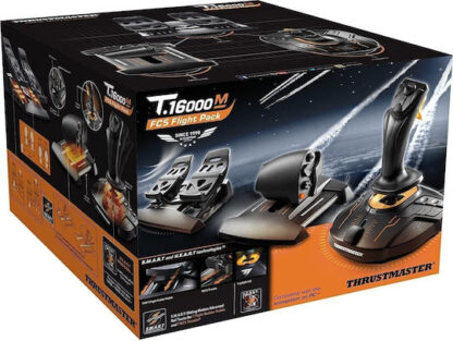Thrustmaster T.16000m FCS Flight Pack Joystick Ενσύρματο Συμβατό με PC