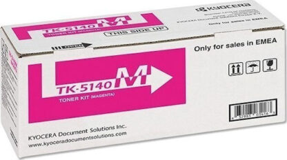 Kyocera TK-5140M Γνήσιο Toner Laser Εκτυπωτή Ματζέντα 5000 Σελίδων (1T02NRBNL0)