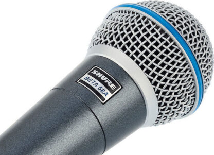 Shure Beta 58A Δυναμικό Μικρόφωνο XLR Χειρός για Φωνητικά