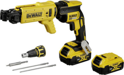 Dewalt Κατσαβίδι Γυψοσανίδας Μπαταρίας Brushless 18V 2x5Ah Κωδικός: DCF620P2K