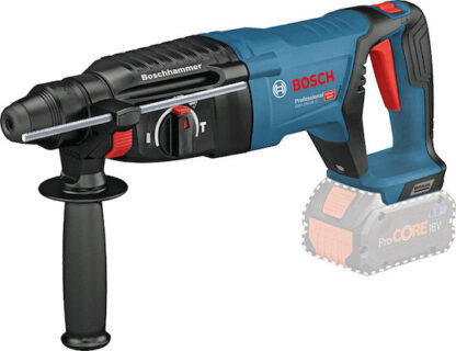 Bosch GBH 18V-26 Professional Κρουστικό Σκαπτικό Πιστολέτο Μπαταρίας Brushless 18V Solo με Υποδοχή SDS Plus Κωδικός: 0611909001