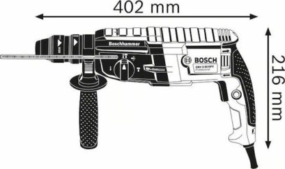 Bosch GBH 2-28 Professional Κρουστικό Σκαπτικό Πιστολέτο Ρεύματος 880W με Υποδοχή SDS Plus Κωδικός: 0611267500