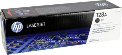 HP 128A Γνήσιο Toner Laser Εκτυπωτή Μαύρο 2000 Σελίδων (CE320A)