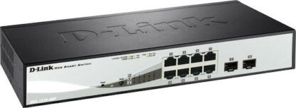 D-Link DGS-1210-08P Managed L2 PoE Switch με 8 Θύρες Gigabit (1Gbps) Ethernet και 2 SFP Θύρες