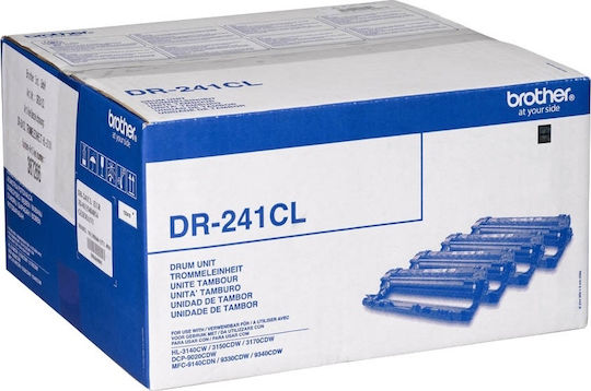 Brother DR-241CL Γνήσιο Multipack Drum Laser Εκτυπωτή Μαύρο/Κίτρινο/Κυανό/Ματζέντα 4τμχ (DR-241CL) Brother DR-241CL Γνήσιο Multipack Drum Laser Εκτυπωτή Μαύρο/Κίτρινο/Κυανό/Ματζέντα 4τμχ (DR-241CL)