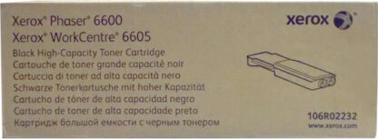Xerox 106R02232 Γνήσιο Toner Laser Εκτυπωτή Μαύρο High Capacity 8000 Σελίδων