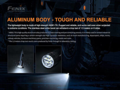 Fenix Torch LR35 14 cm, 10000 lm
