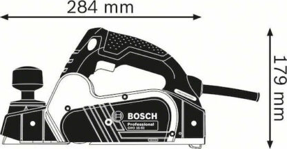 Bosch GHO 16-82 Professional Πλάνη 630W με Σύστημα Αναρρόφησης
