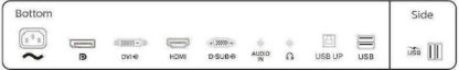 Philips 242B1 23 8 IPS regolabile ergonomicamente DP HDMI DVI VGA Hub USB multimediale adaptive sync 3
