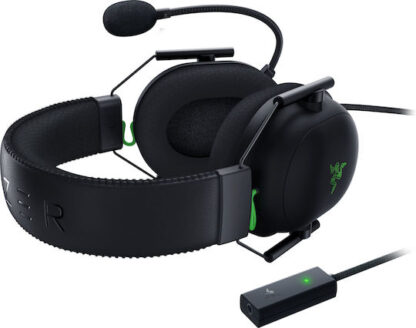Razer BlackShark V2 Over Ear Gaming Headset με σύνδεση USB / 3.5mm