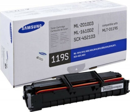 Samsung MLT-D119S Γνήσιο Toner Laser Εκτυπωτή Μαύρο 2000 Σελίδων (SU863A)