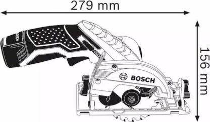 Bosch GKS 12V-26 Professional Δισκοπρίονο 12V Solo