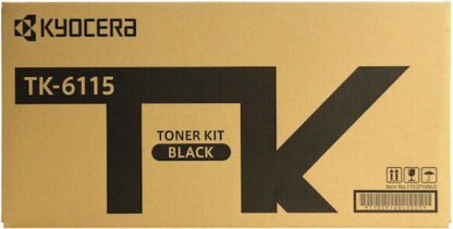 Kyocera TK-6115 Γνήσιο Toner Laser Εκτυπωτή Μαύρο 15000 Σελίδων (1T02P10NL0)