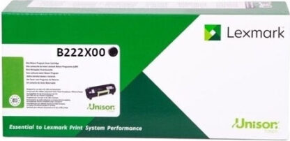 Lexmark B222X00 Γνήσιο Toner Laser Εκτυπωτή Μαύρο High Yield Return Program Extra High Yield 6000 Σελίδων