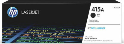 HP 415A Γνήσιο Toner Laser Εκτυπωτή Μαύρο 2400 Σελίδων (W2030A)