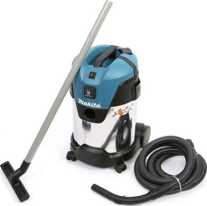 Makita Σκούπα Υγρών / Στερεών 1000W με Ανοξείδωτο Κάδο 30lt Κωδικός: VC3011L