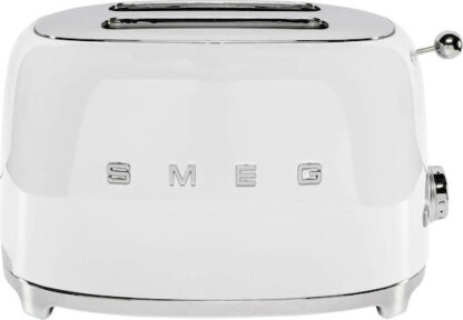 Smeg Φρυγανιέρα 2 Θέσεων 950W Λευκή Κωδικός: TSF01WHEU