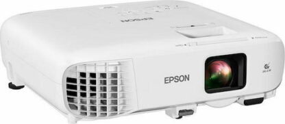 Epson EB-992F Projector 3LCD Full HD Απλής Λάμπας με Wi-Fi και Ενσωματωμένα Ηχεία Λευκός Κωδικός: V11H988040