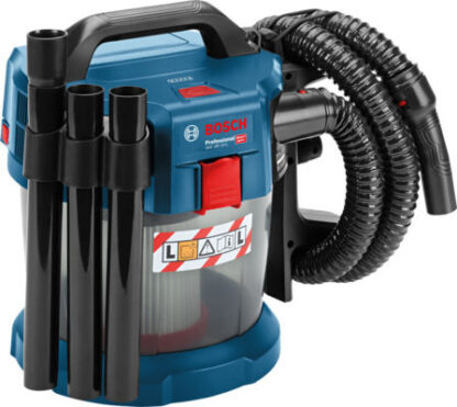 Bosch GAS 18V-10 L Επαναφορτιζόμενη Σκούπα Υγρών / Στερεών Χωρίς Φορτιστή και Μπαταρία με Ανοξείδωτο Κάδο 10lt