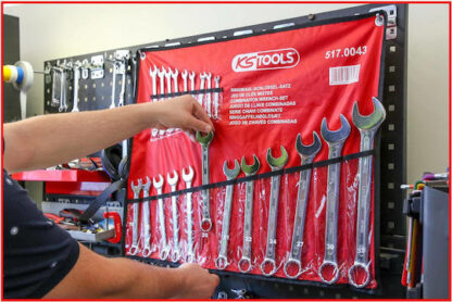 Ks Tools Σετ Γερμανοπολύγωνα με Mέγεθος από 6mm έως 32mm Ring Spanner-Set Angled 21τμχ Κωδικός: 517.0043