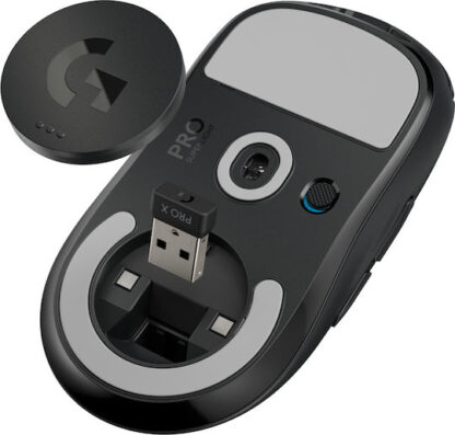 Logitech Pro X Superlight Ασύρματο Gaming Ποντίκι 25400 DPI Μαύρο