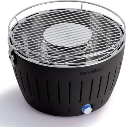 LotusGrill Ανοξείδωτη Φορητή Ψησταριά Κάρβουνου 40.5x40.5εκ.