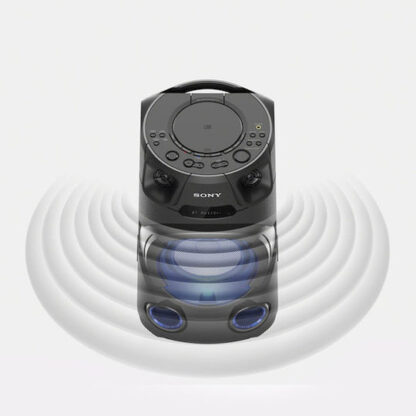 Sony Ηχείο με λειτουργία Karaoke MHC-V13 σε Μαύρο Χρώμα