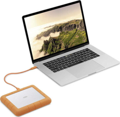 Lacie Rugged RAID Shuttle USB 3.1 / USB-C Εξωτερικός HDD 8TB 2.5" Πορτοκαλί