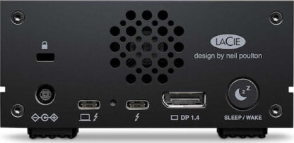 Lacie 1big Dock Thunderbolt 3 / USB-C Εξωτερικός HDD 8TB Multi-Bay Μαύρο