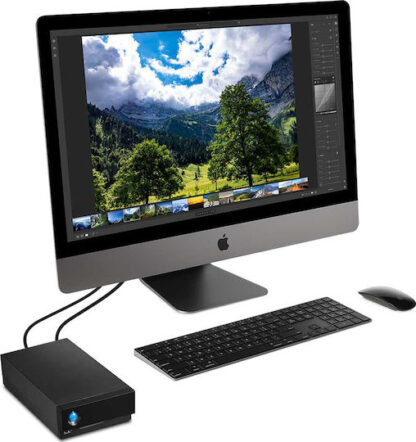 Lacie 1big Dock Thunderbolt 3 / USB-C Εξωτερικός HDD 8TB Multi-Bay Μαύρο