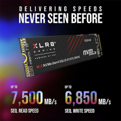 PNY CS3140 SSD 2TB M.2 NVMe PCI Express 4.0 Κωδικός: M280CS3140-2TB-RB
