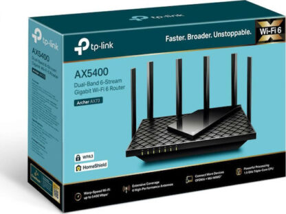 TP-LINK Archer AX73 v1 Ασύρματο Router Wi‑Fi 6 με 4 Θύρες Gigabit Ethernet