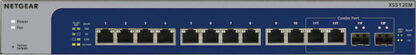 NetGear XS512EM Managed L2 PoE+ Switch με 12 Θύρες Gigabit (10Gbps) Ethernet και 2 SFP Θύρες
