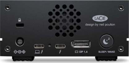 Lacie 1big Dock Thunderbolt 3 / USB-C Εξωτερικός HDD 18TB Multi-Bay Μαύρο
