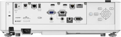 Epson EB-L530U Projector 3LCD Full HD Laser με Wi-Fi και Ενσωματωμένα Ηχεία Λευκός Κωδικός: V11HA27040