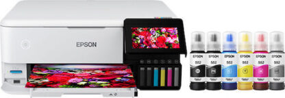 Epson EcoTank Photo ET-8500 Έγχρωμο Πολυμηχάνημα Inkjet με WiFi και Mobile Print